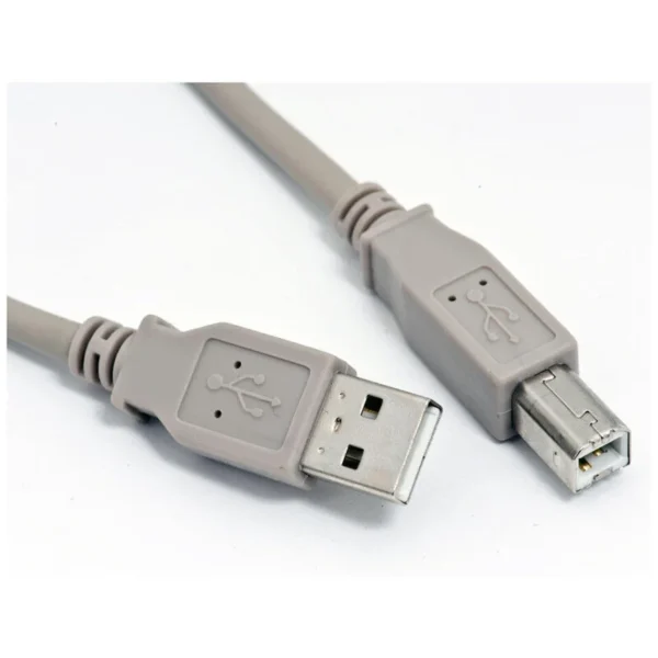 Cabo USB para Impressora (A-B) 1.8 metros Gembird Cinza