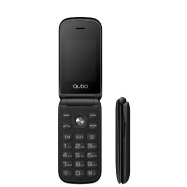 Telefone Qubo X-209 4G Sénior /Preto